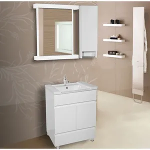 ست کابینت روشویی کاسپین مدل آنجلا به همراه آینه و باکس