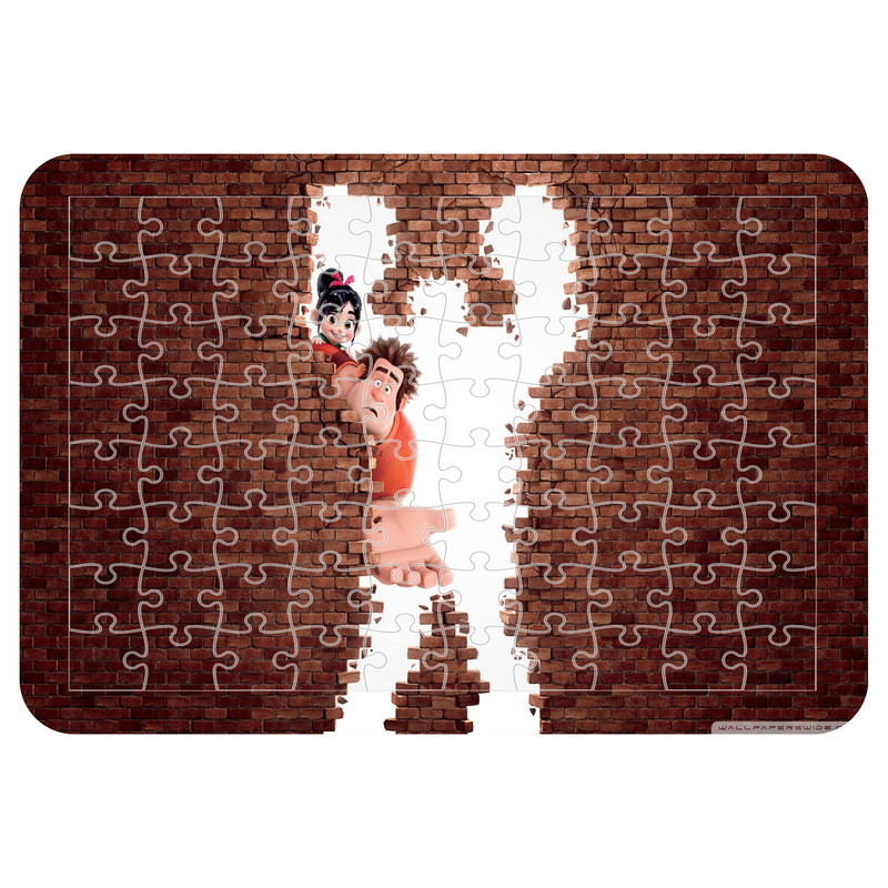 پازل 54 تکه مدل CHB1843 طرح انیمیشن رالف خرابکار