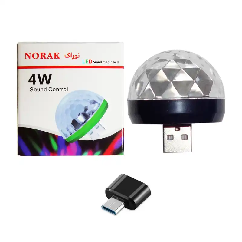 رقص نور مدل اسمال مجیک بال انگشتی USB 4W
