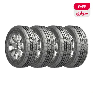 لاستیک خودرو بارز مدل P648 سایز 15 / 65 / 185 میلی‌متر تولید سال 2022 - 4 حلقه