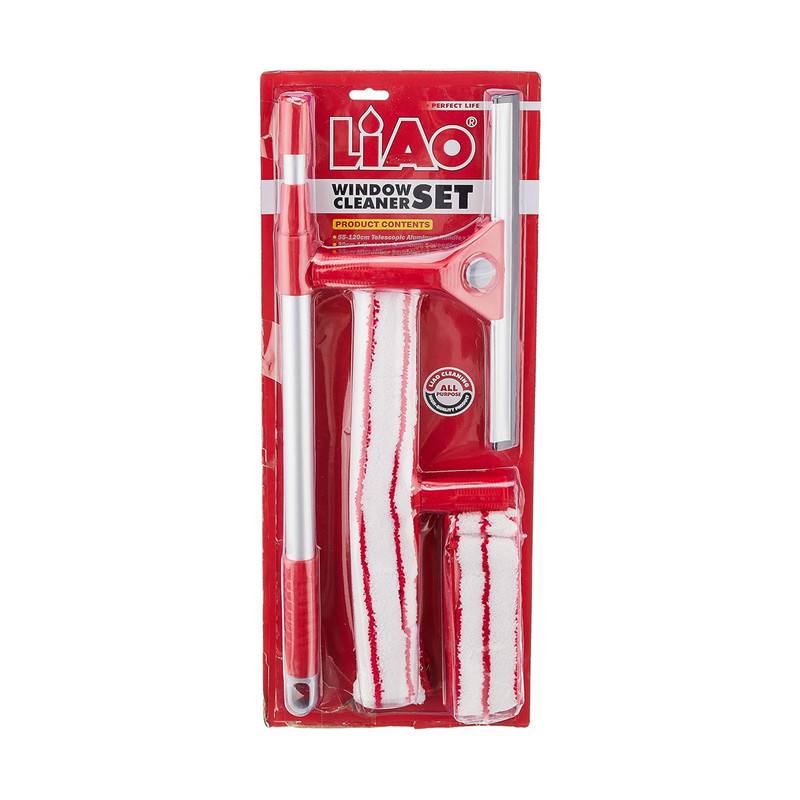 ست شیشه شوی لیائو پرفکت لایف مدل WINDOW CLEANER کد B130014 مجموعه 4 عددی