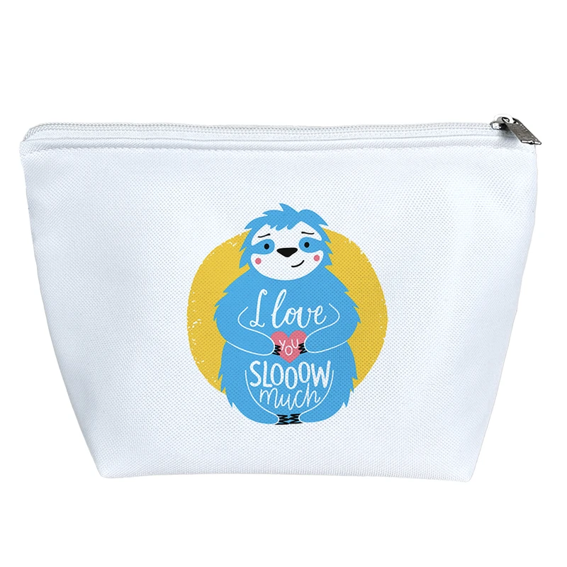 کیف لوازم آرایش دخترانه خندالو مدل تنبل کد 1994