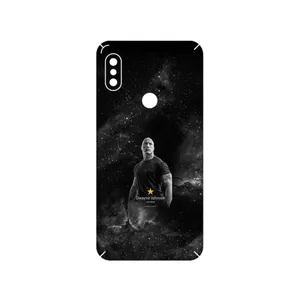 MAHOOT Dwayne Johnson Cover Sticker for Xiaomi Redmi Note 6 Pro