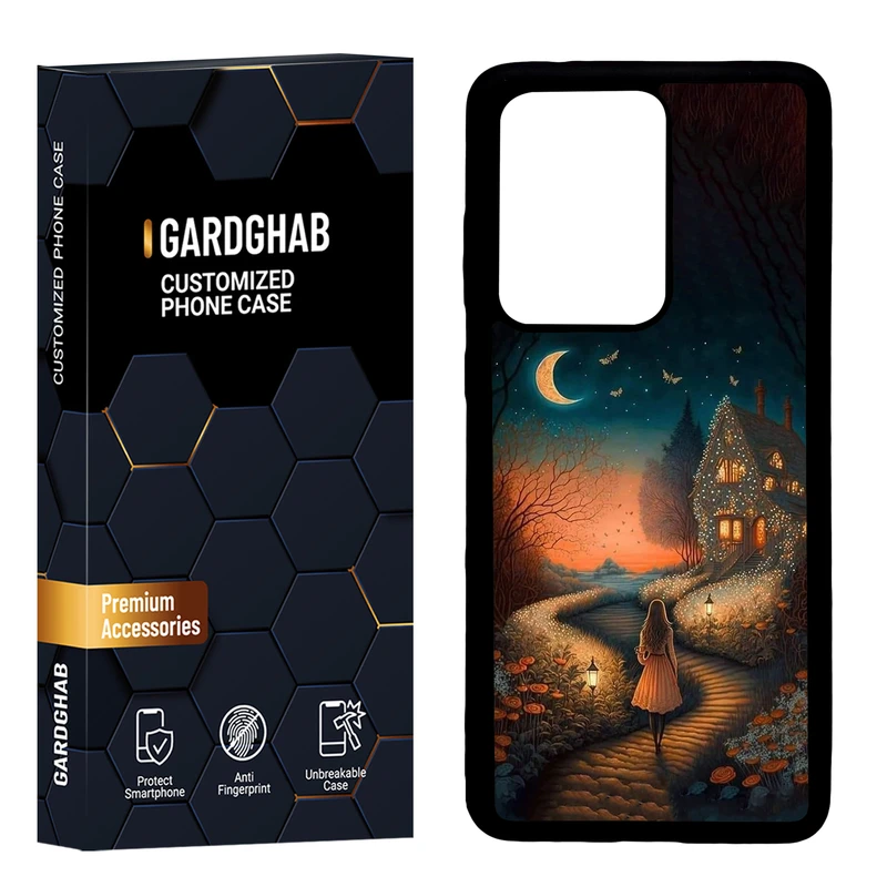 کاور گارد قاب مدل پشت گلس دخترانه مناسب برای گوشی موبایل سامسونگ Galaxy S20 Ultra