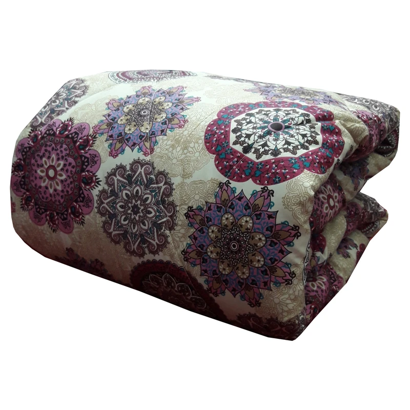 لحاف کرسی سندس مدل خورشیدی کد 83 سایز 300x300 سانتی متر