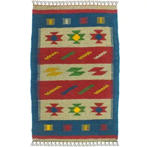 گلیم دستبافت یک متری آریا راگز کد 1150