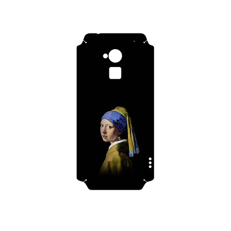 برچسب پوششی ماهوت مدل Girl with a Pearl Earring of Vermeer مناسب برای گوشی موبایل اچ تی سی One Max