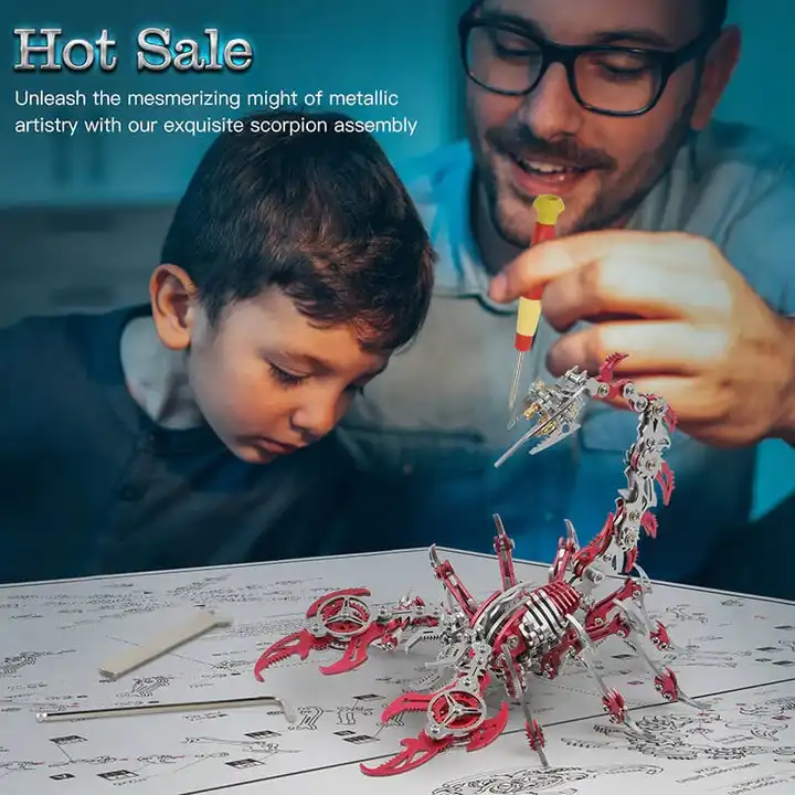 ساختنی مدل عقرب سه بعدی