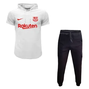 ست تی شرت و شلوار مردانه مدل بارسلونا کد 6345