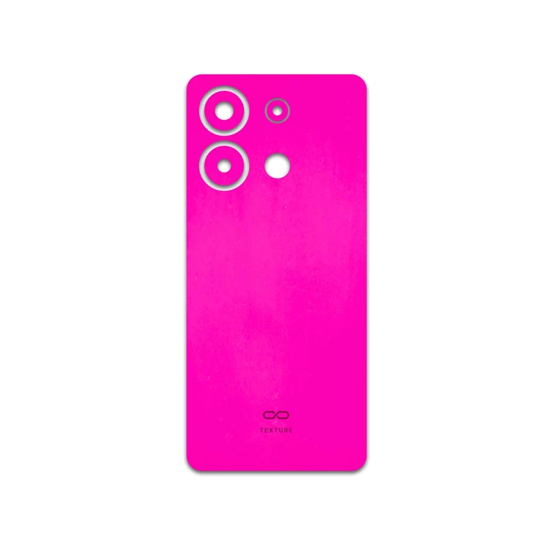 برچسب پوششی ماهوت مدل Phosphorus-Pink مناسب برای گوشی موبایل شیائومی Redmi Note 13 4G
