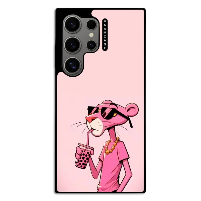 کاور آکام مدل AMC-WSGS24U-PINK PANTHER2 مناسب برای گوشی موبایل سامسونگ Galaxy S24 Ultra