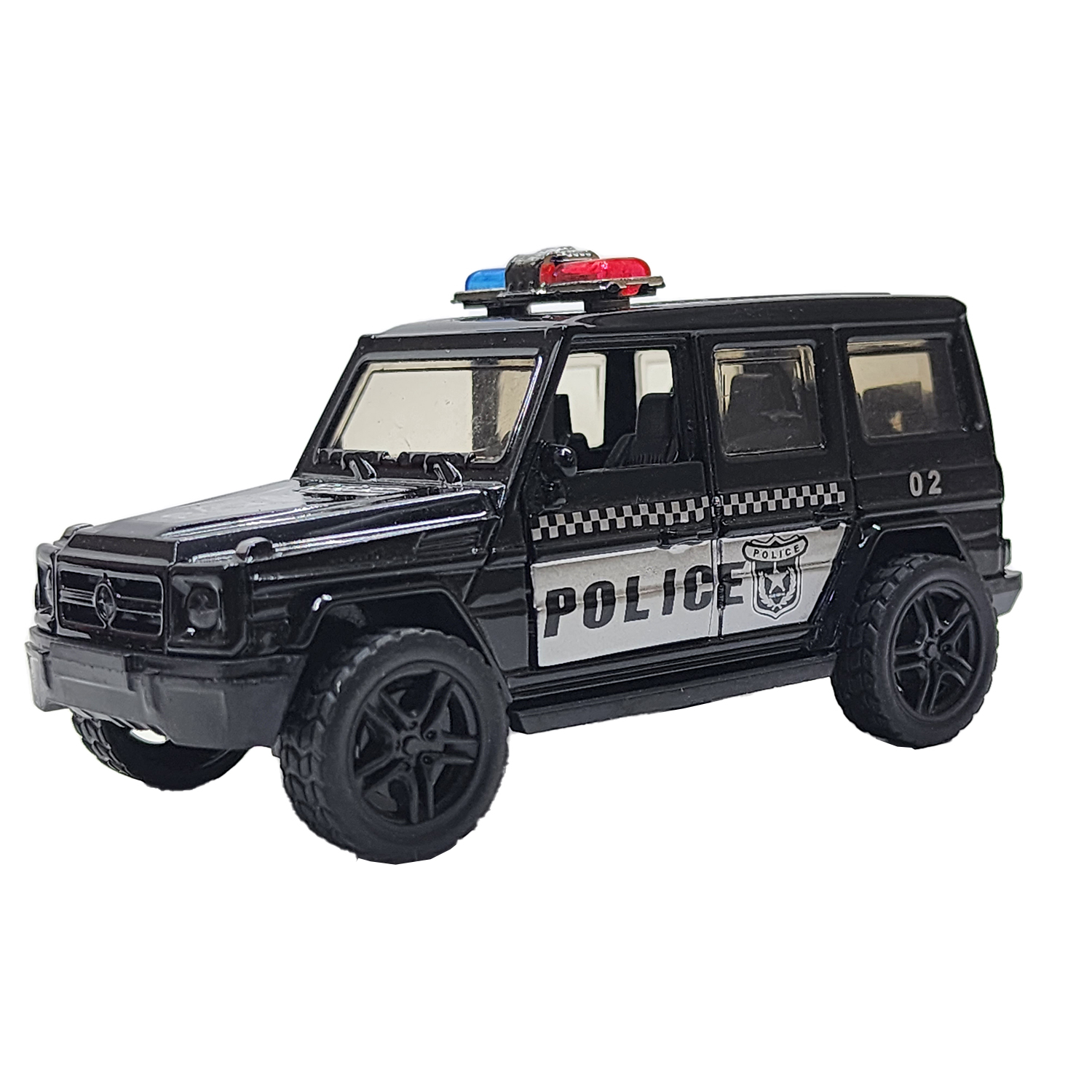 ماشین بازی مدل  فلزی بنز پلیس جی کلاس