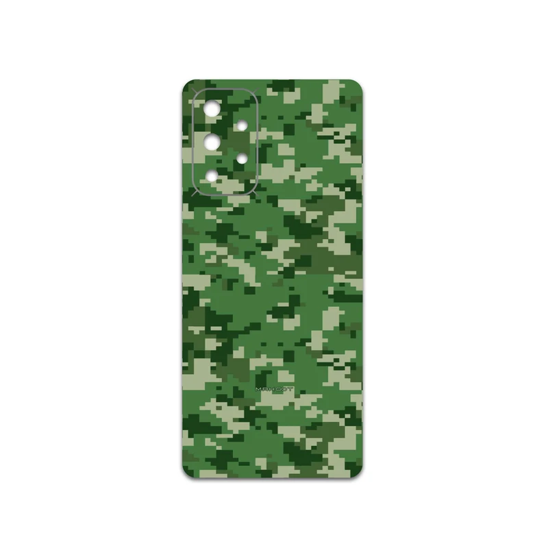 برچسب پوششی ماهوت مدل Army-Green-Pixel مناسب برای گوشی موبایل سامسونگ Galaxy A73 5G