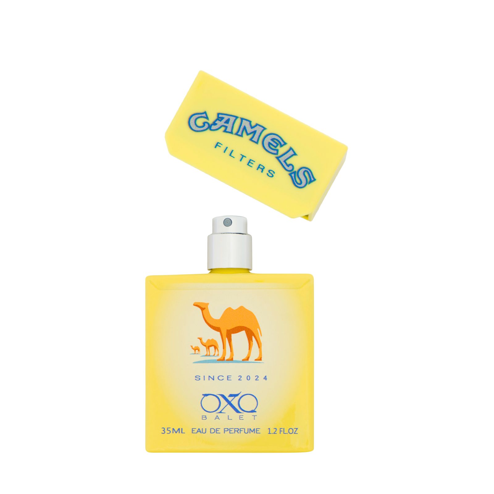 عطر جیبی زنانه اکس بالت مدل camels yellow با رایحه خنک حجم 35 میلی‌لیتر -  - 3