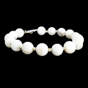 دستبند طلا 18 عیار زنانه الن نار مدل گوي البرنادو 5