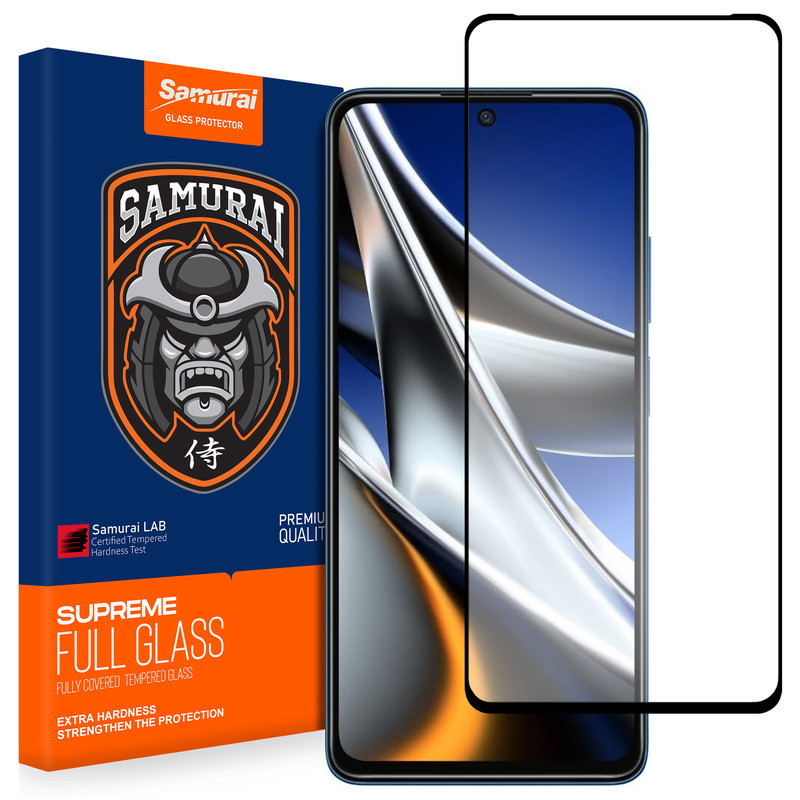 محافظ صفحه نمایش سامورایی مدل ovglass مناسب برای گوشی موبایل شیائومی Poco X4 Pro / Mi 10T Lite / Black Shark 4