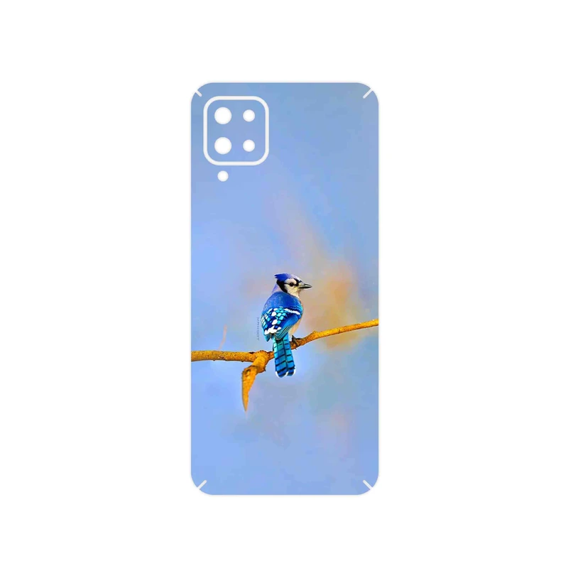 برچسب پوششی ماهوت مدل Cyanocitta cristata مناسب برای گوشی موبایل سامسونگ Galaxy A12 Nacho
