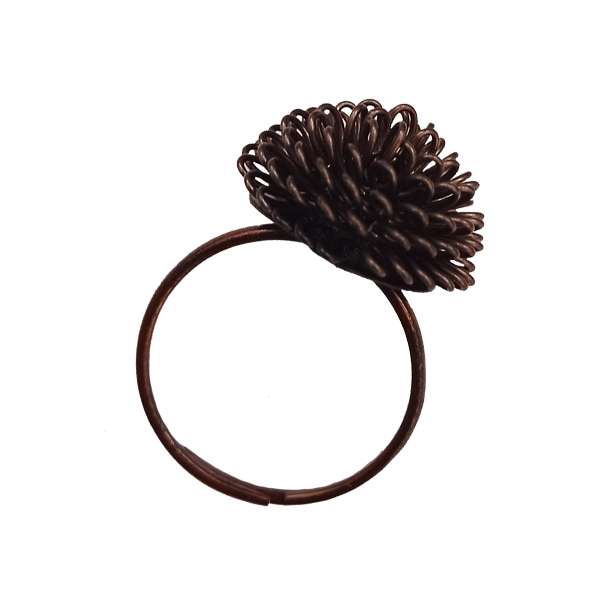 انگشتر دخترانه مدل گل کد 78