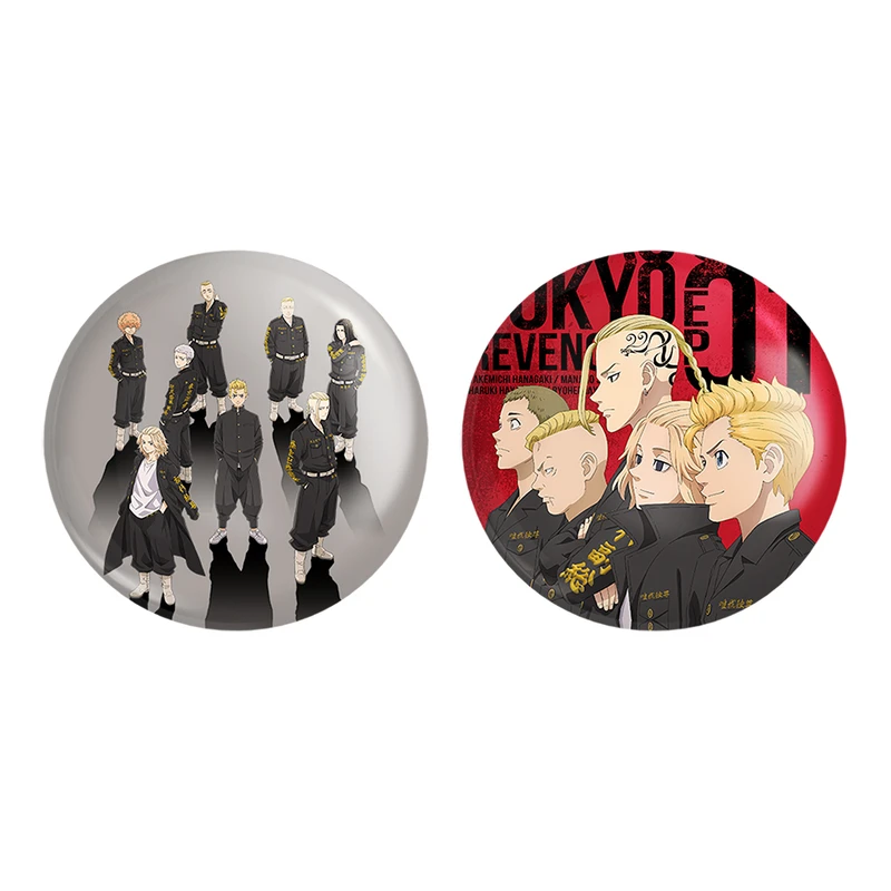 مگنت خندالو طرح انیمه توکیو ریونجرز کد 1058110580 مجموعه 2 عددی