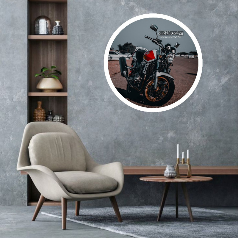 تابلو طرح موتور هوندا CB1300 کد ۶۲ فریم سفید