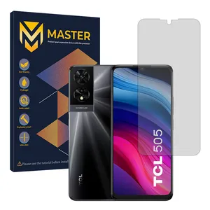 Master Resistant model transparent screen protector suitable for TCL 505 Mobile phone 