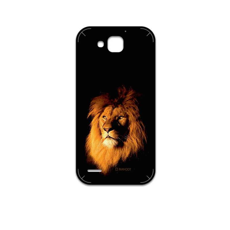 برچسب پوششی ماهوت مدل Lion مناسب برای گوشی موبایل آنر 3X G750