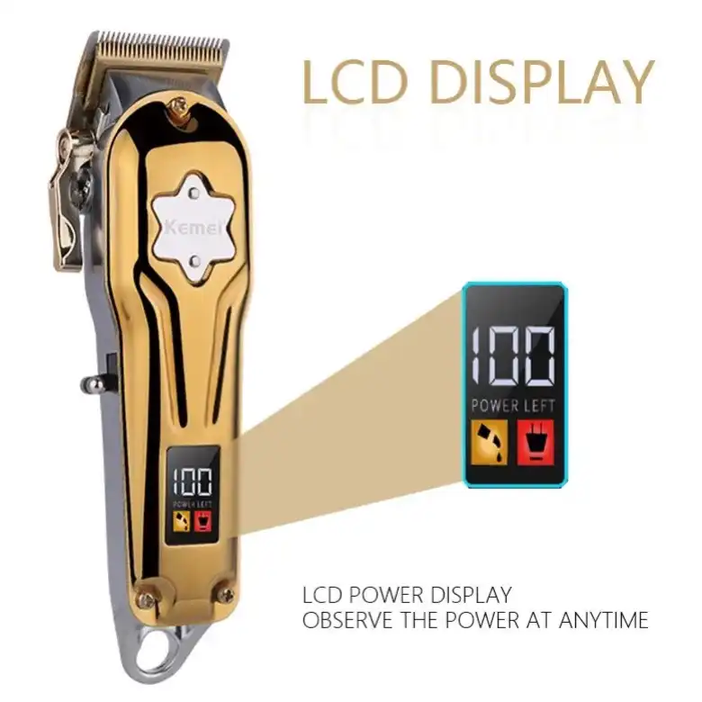 ست ماشین اصلاح موی سر و صورت کیمی مدل KM-2011 بسته دو عددی