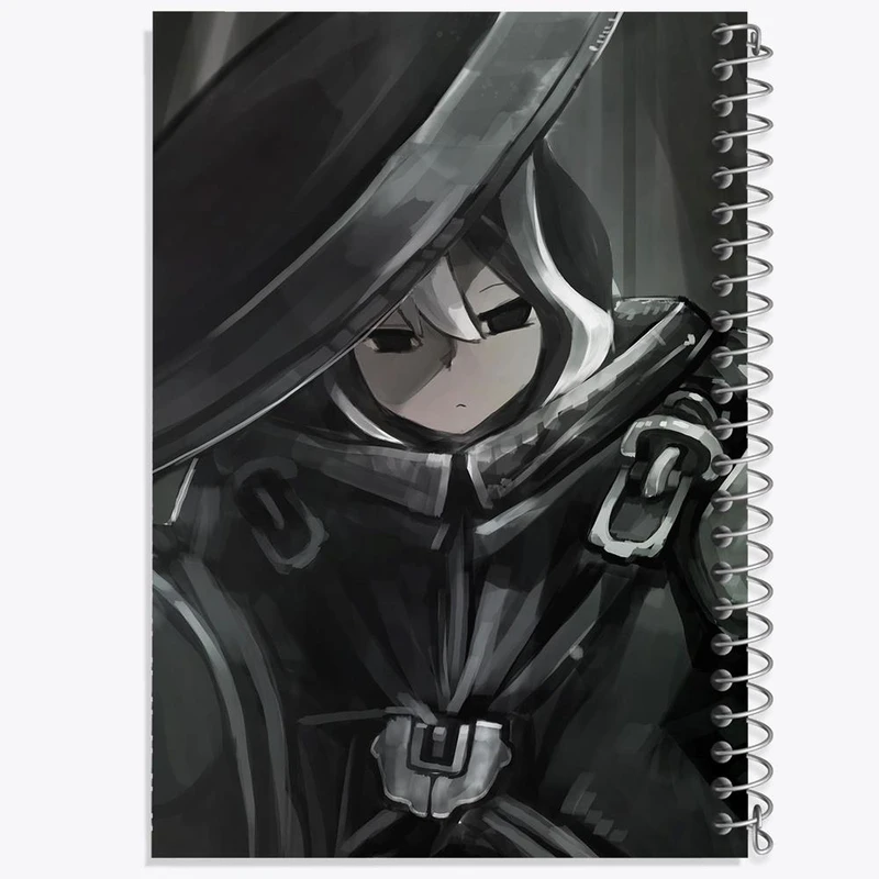 دفتر شطرنجی 50 برگ خندالو طرح اوزن انیمه ساخته شده پرتگاه Made in Abyss کد 22074