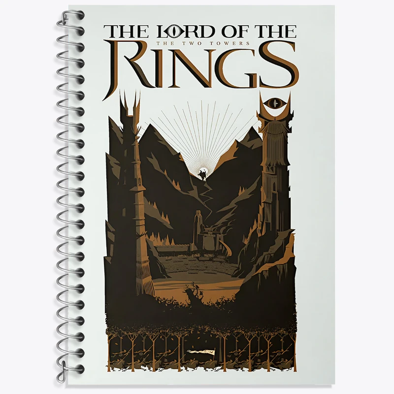 دفتر نت موسیقی 50 برگ خندالو طرح ارباب حلقه ها (Lord of the Rings)  کد N2653