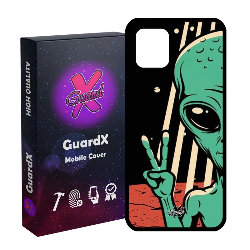 کاور گارد ایکس طرح Alien مدل Glass10499 مناسب برای گوشی موبایل سامسونگ Galaxy Note 10 Lite / A81