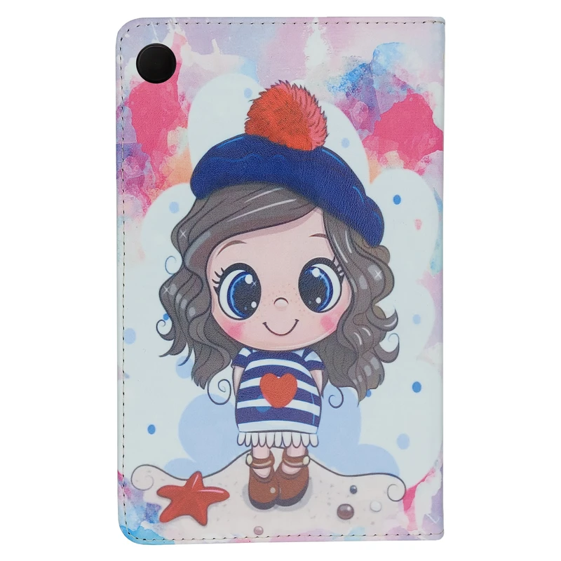 کیف کلاسوری مدل دختر فانتزی کد G-116 مناسب برای تبلت سامسونگ Galaxy Tab A9 / X115