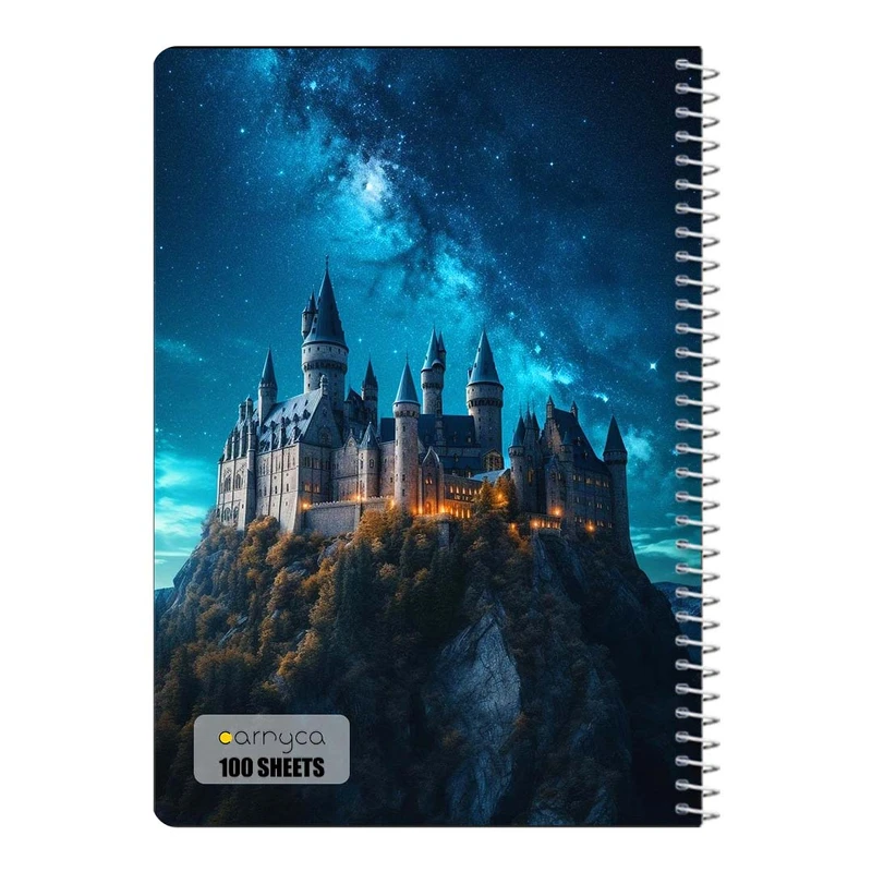 دفتر مشق 100 برگ سیمی کارنیکا طرح هری پاتر Harry Potter کد 69708