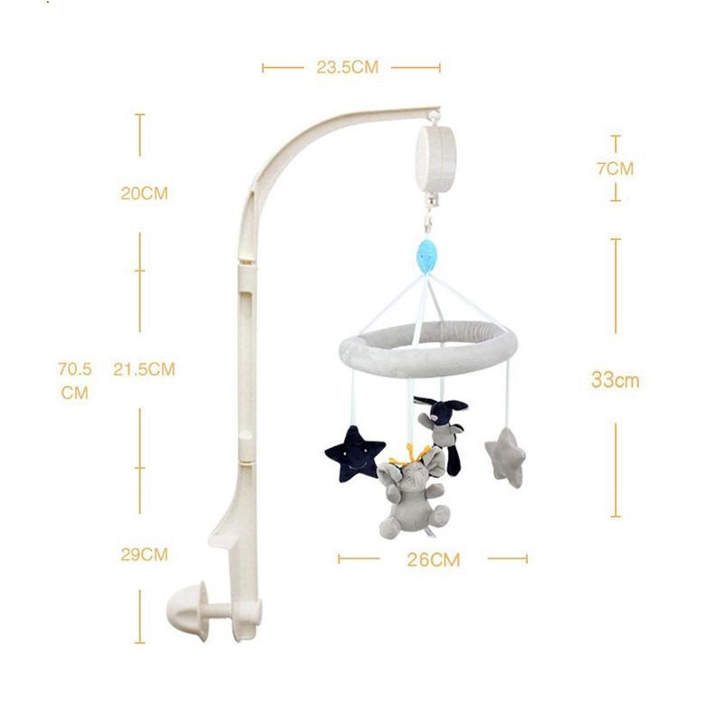 آویز تخت کودک مدل خرگوش و فیل