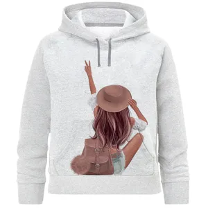 هودی دخترانه مدل دختر W46