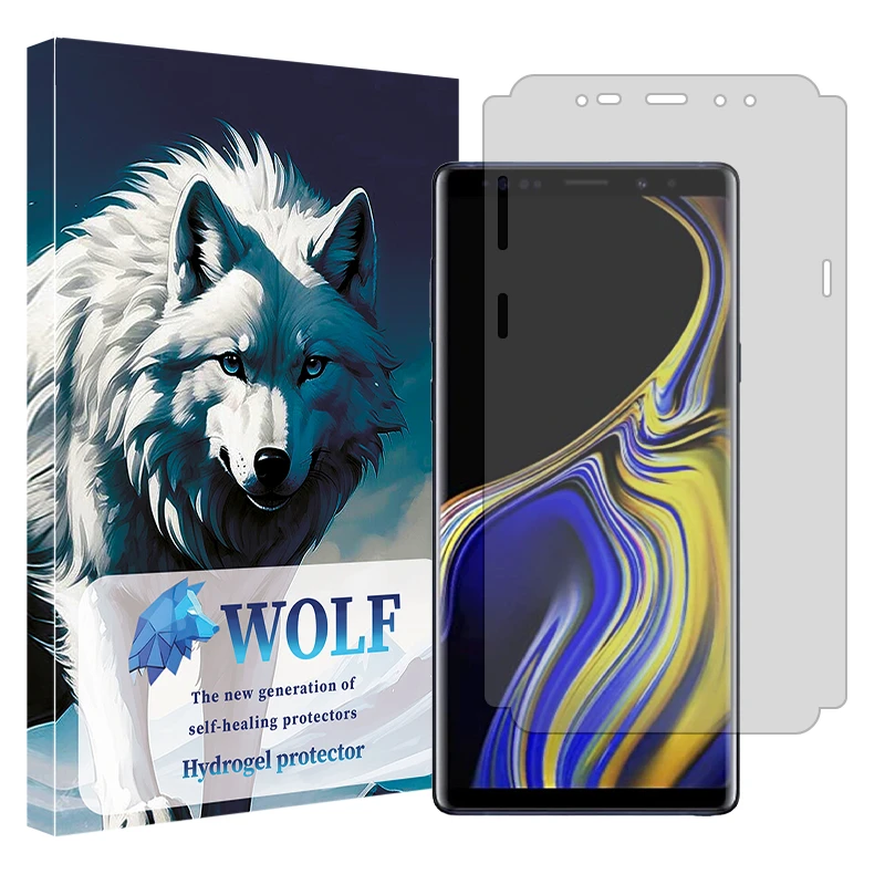 محافظ صفحه نمایش شفاف ولف مدل Tough مناسب برای گوشی موبایل سامسونگ Galaxy Note9