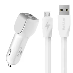 شارژر فندکی ارلدام مدل ES-126 به همراه کابل کابل microUSB
