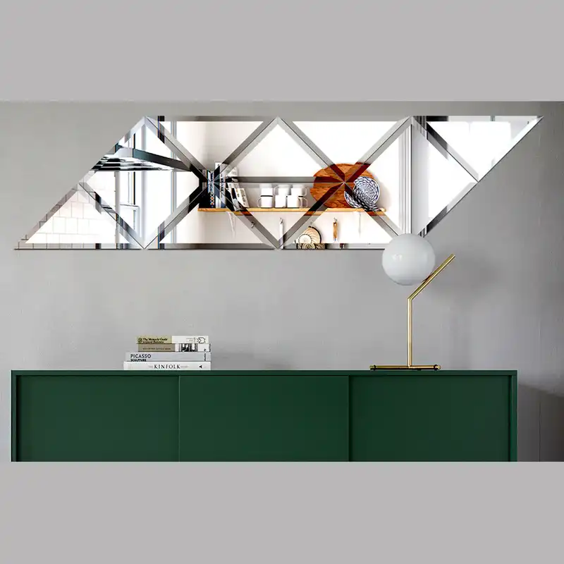 آینه مدل مربع لوزی WE0011