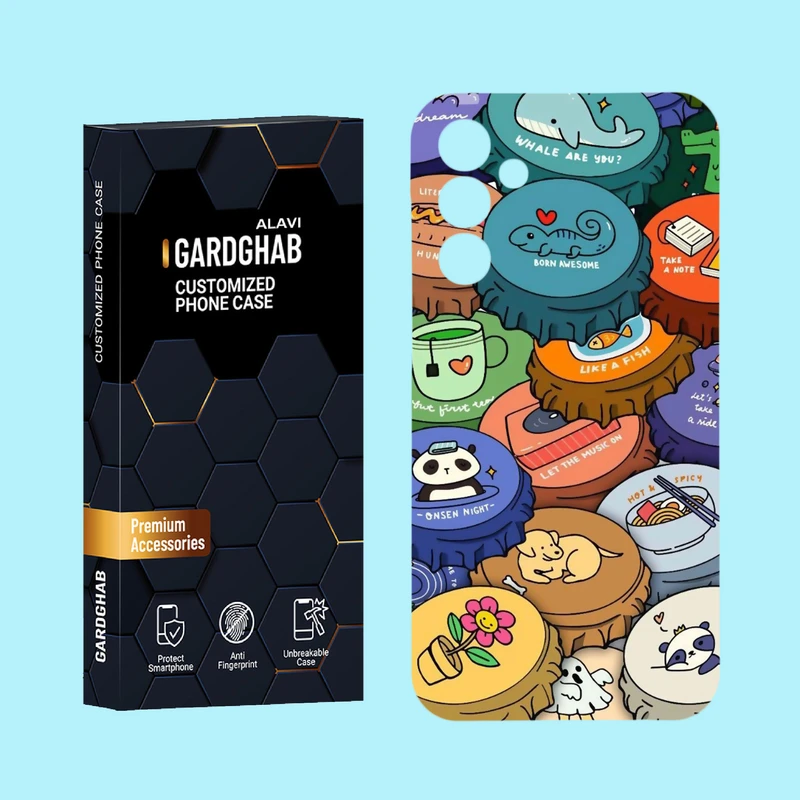 کاور گارد قاب علوی مدل کارتنی و انیمه مناسب برای گوشی موبایل سامسونگ Galaxy F15 5G