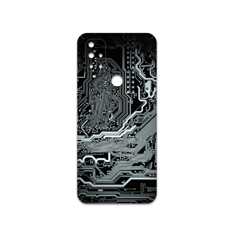 برچسب پوششی ماهوت مدل Black-Printed-Circuit-Board مناسب برای گوشی موبایل وان پلاس Nord N10 5G