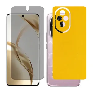 Glass Together model Privacy screen protector suitable for Honor 200 mobile phone with back cover sticker