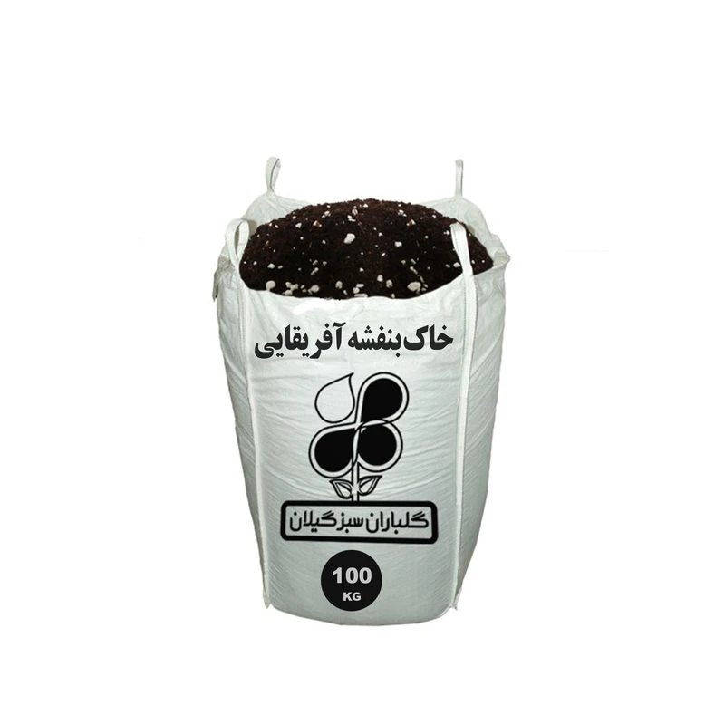 خاک بنفشه گلباران سبز گیلان مدل GPB-V1 وزن 100 کیلوگرم