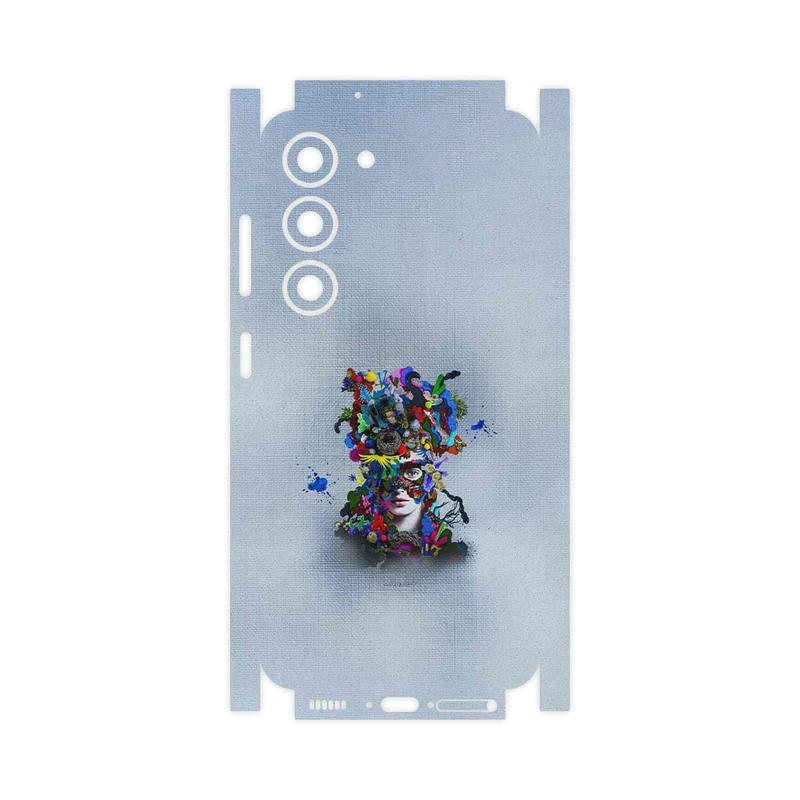 برچسب پوششی ماهوت مدل Collage of surreal Portrait of Women 4-FullSkin مناسب برای گوشی موبایل سامسونگ Galaxy S23