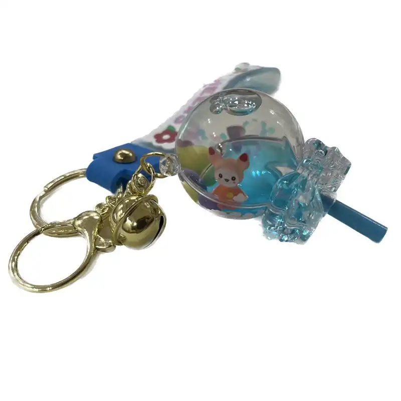 جاکلیدی مدل آکواریومی طرح ابنبات چوبی کد 04