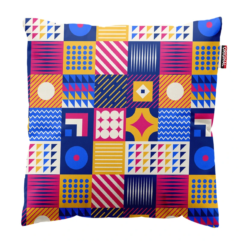 کوسن پاد آفرین مدل مینیمال فانتزی کد PK402228 سایز 40*40 سانتی متر