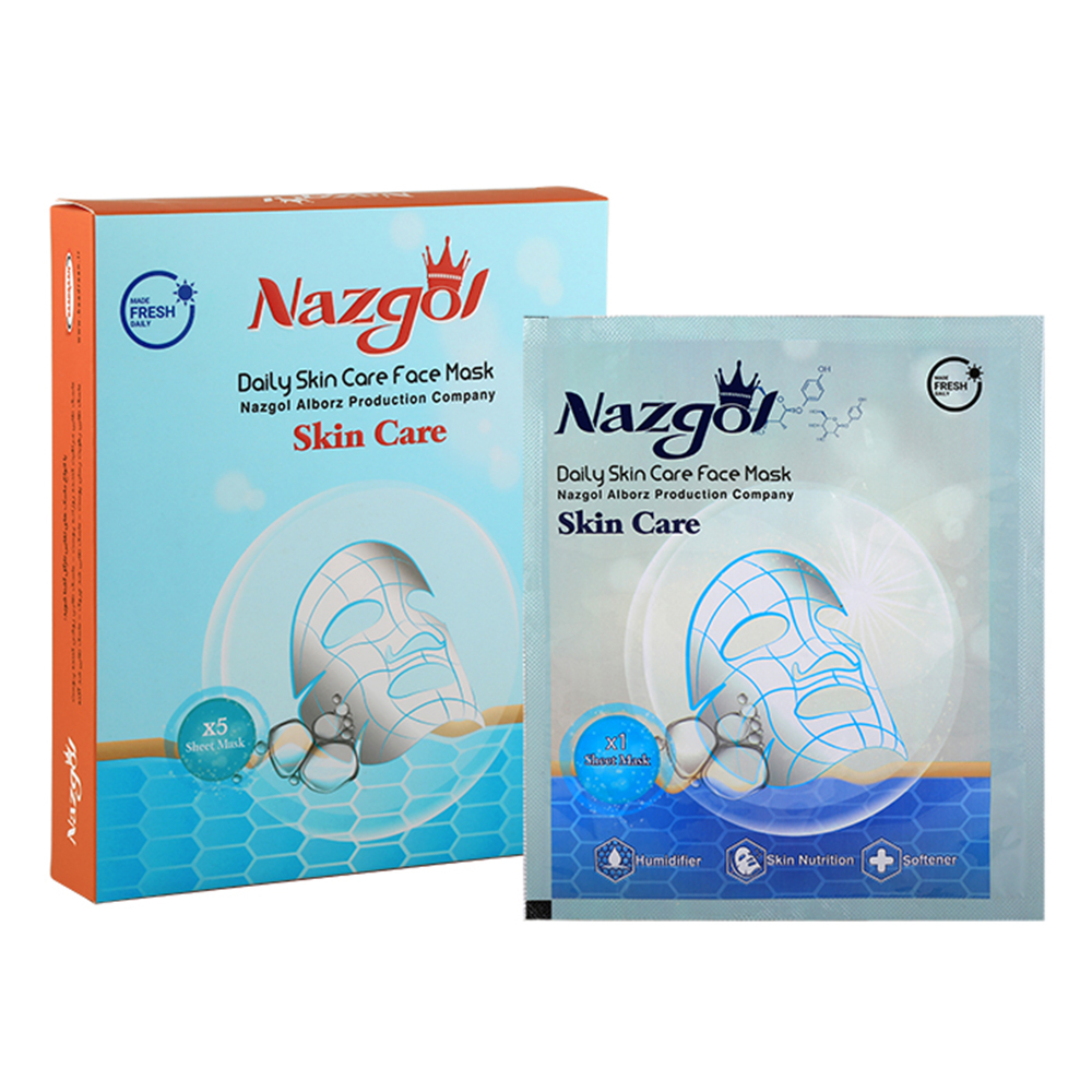 ماسک صورت نازگل مدل 01 وزن 30 گرم