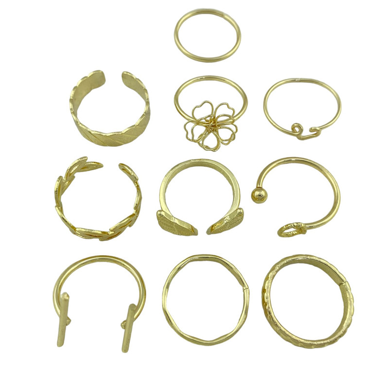 انگشتر زنانه مدل R4277 مجموعه 10 عددی انگشتر زنانه مدل R4277 مجموعه 10 عددی