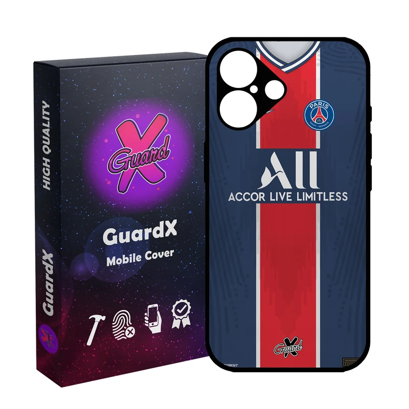 کاور گارد ایکس طرح PSG مدل 10255 مناسب برای گوشی موبایل اپل iPhone 16