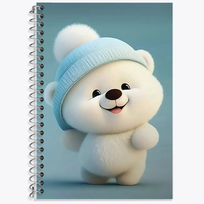 دفتر لغت 50 برگ خندالو طرح خرس کیوت کد F5671