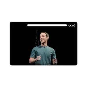 MAHOOT Mark Zuckerberg Cover Sticker for Samsung Galaxy Tab S6 2019 SM-T865