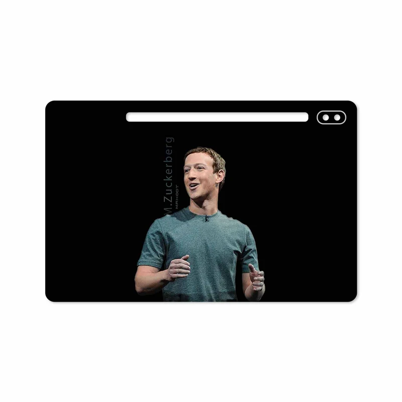برچسب پوششی ماهوت مدل Mark Zuckerberg مناسب برای تبلت سامسونگ Galaxy Tab S6 2019 SM-T865